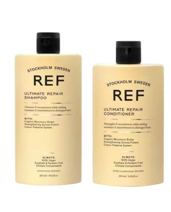 REF Stockholm Ultimate Repair Shampoo & Balsam 285 ml