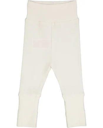 Beige Bukser med Foldbare Fødder - Müsli Tilbud!