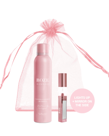 Roze Avenue Tørshampoo & Lipgloss Duo - Glamourøs Pleje