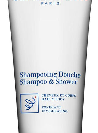 Clarins Men Shampoo & Kropssæbe - 200 ml - Tilbud!
