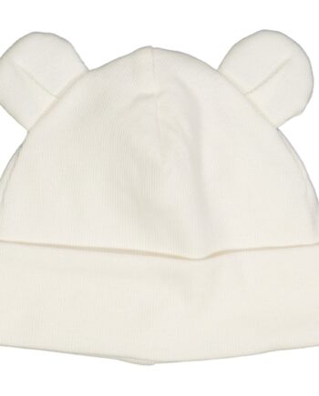 Sød babyhue med bjørn – 4 for 3 tilbud!