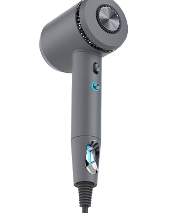 Professionel Hårtørrer i Mørkegrå - Forvandl Din Frisurer!