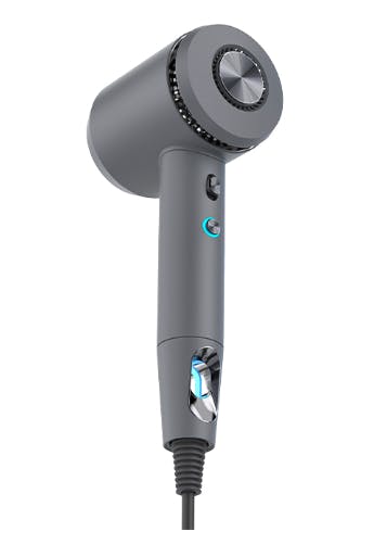 Professionel Hårtørrer i Mørkegrå - Forvandl Din Frisurer!