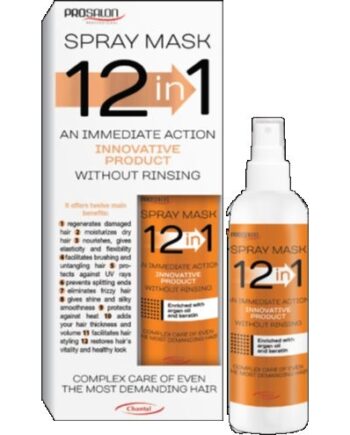 Hårmaske Spray med Keratin og Arganolie - Uden Skylning