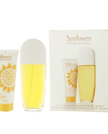 Elizabeth Arden Sunflowers Sæt: Duft & Hårbalsam 100ml