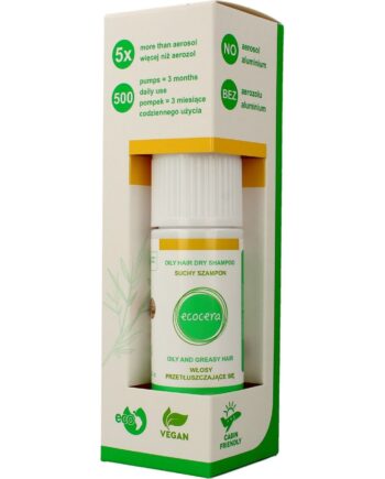 Tørshampoo til fedtet hår – Ecocera Prettyhair 15 g