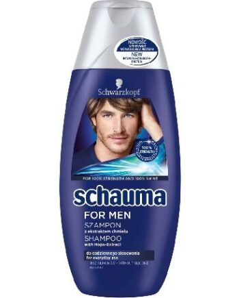 Schauma Mænds Shampoo 250ml - Effektiv Hårvask til Mænd