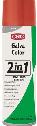 Rustbeskyttende Galvacolor Spraymaling Rød 500 ml