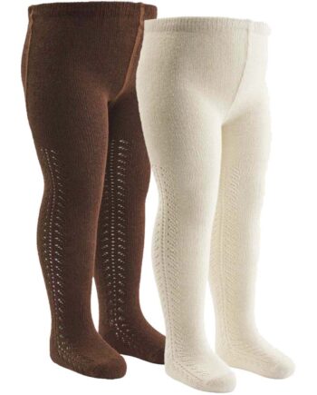 Msli Bark Balsam Cream Lace Strømpebukser 2-pak til Børn