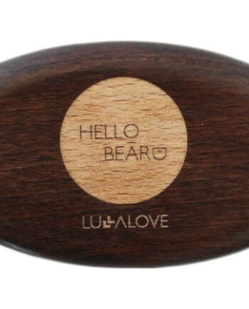 Lullalove Skægbørste i Vildsvinehår - Black Friday Tilbud