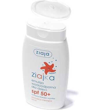Ziaja Ziajka Solcreme til Børn SPF 50 - Vandafvisende 125 ml