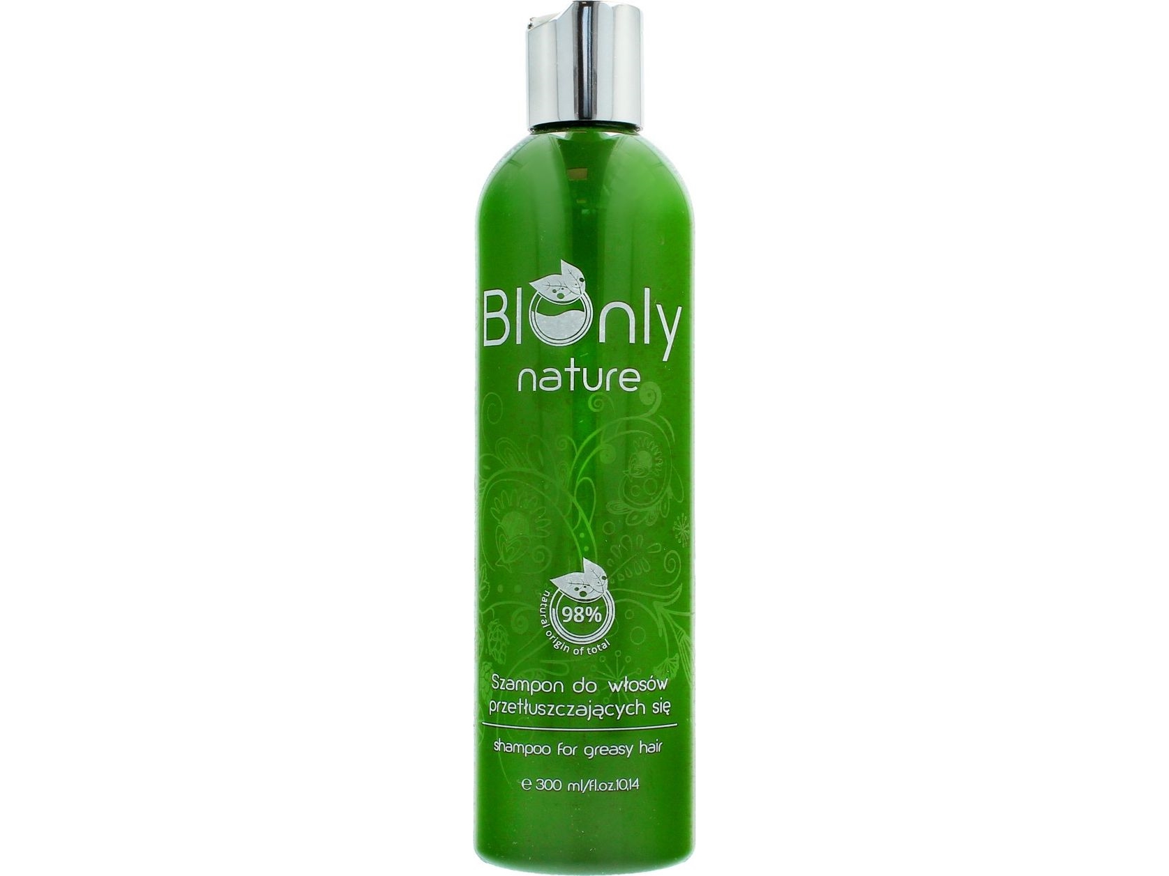 Bionly Naturshampoo til Fedtet Hår 300ml - Black Friday Tilbud