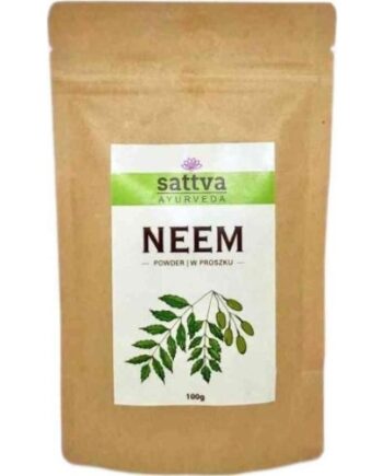 SattvaNeem Urtemaske til Hår og Ansigt 100g - Black Friday Tilbud