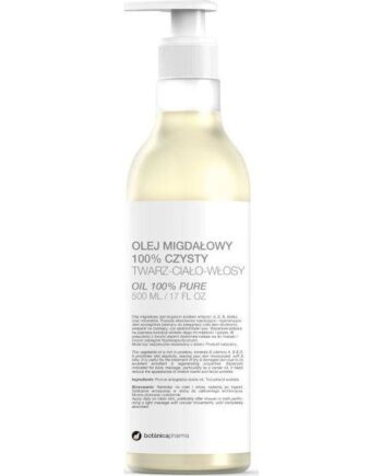 Botanica Mandelolie til Ansigt, Krop og Hår 500ml