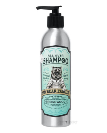 Mr. Bear All Over Shampoo Springwood 250 ml - Naturlig Pleje