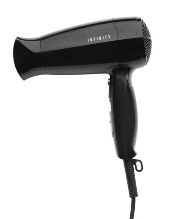 Melissa Infinity Hårtørrer 1600W - Elegant Sort og Grå