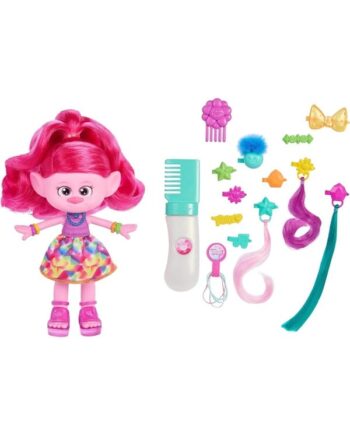 Mattel DreamWorks Trolls Hår-Tastisk Dronning Poppy Dukke