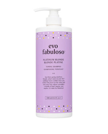 Evo Fabuloso Platinum Shampoo 1000ml - Toning til Lyst Hår