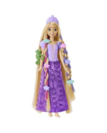 Disney Prinsesse Rapunzel Dukke med Hårstyling Sæt