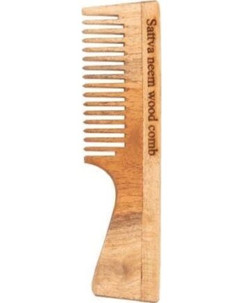 SattvaNeem Kam i Honningtræ – Optimal Hårpleje Redskab