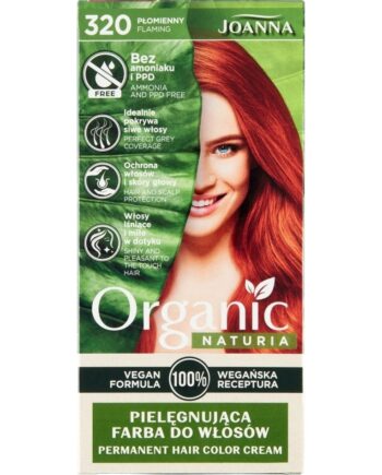 JoannaNaturia Økologisk Ammoniakfri Hårfarve 320 Flaming