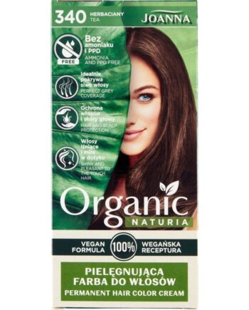 JoannaNaturia Økologisk Hårfarve Uden Ammoniak - 340 Tea Tree
