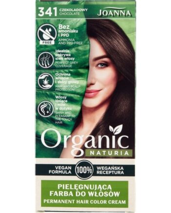 JoannaNaturia Økologisk Hårfarve - Ammoniakfri Chokolade 341