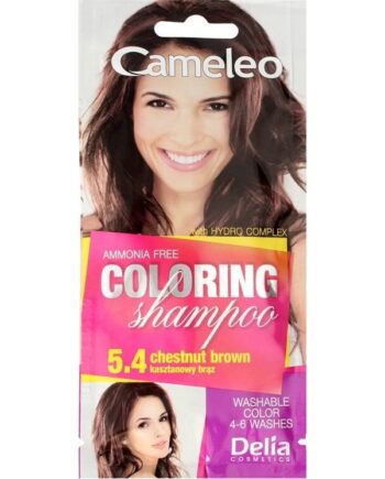 Delia Cameleo Kastanjebrun Farveshampoo - Opfrisk Håret!