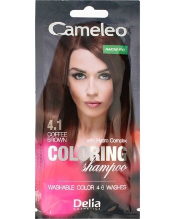 Delia Cosmetics Cameleo Farveshampoo Kaffe Brun 1 stk