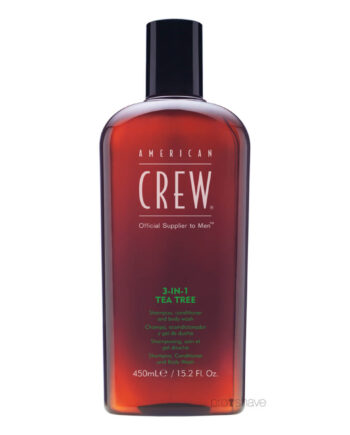 American Crew Tea Tree 3-i-1 Shampoo & Kropsvask 450 ml
