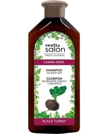 Sort VenitaSalon Professionel Shampoo til Svagt Hår 500ml