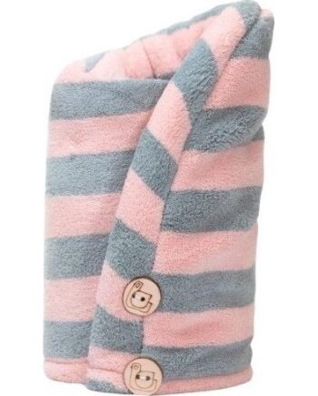 Lyserød Mikrofiber Håndklæde til Hår - Trust My Sister