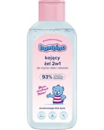 Bambino Beroligende 2-i-1 Krop og Hårvask Gel 400ml