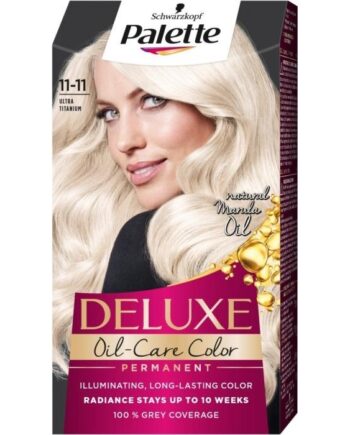 PaletteDeluxe Permanent Hårfarve med Mikroolier - Ultra Titanium