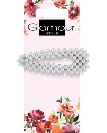 Glamourhair Clips med Store Perler - Tilføj Elegance!