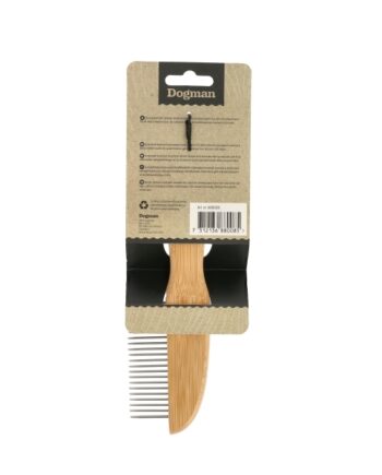 Grov Bambus Kam - Dogman Prettyhair - Til Hundepasning