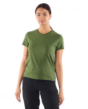 Grøn Artilect Women's Studio Tee - Komfortabelt Basislag