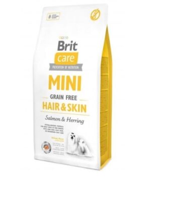 Brit Care Pies 7kg Mini Adult – Hår og Hudpleje til Hunde