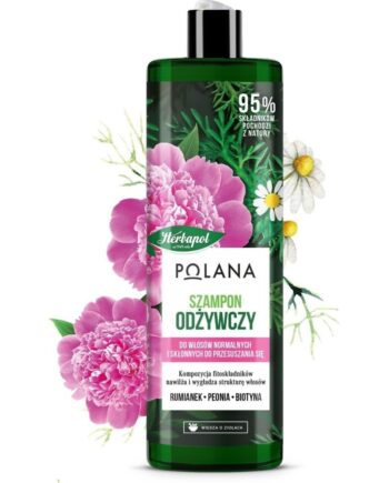 Polana Nærende Hårshampoo Kamille & Pæon 400ml