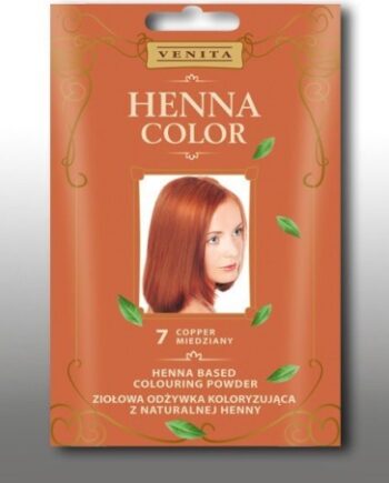 Venita Henna Farve Balsam med Naturlig Henna - Kobber 25g