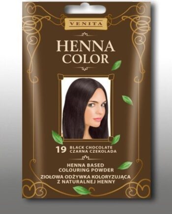 Venita Henna Farve Balsam - Sort Chokolade 25g