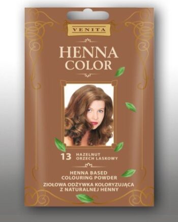 Venita Henna Farve Balsam med Hasselnød 25g - Skønhedspleje