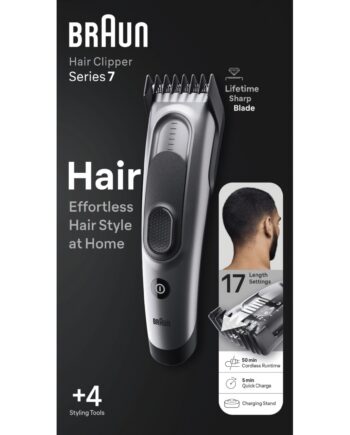 Braun Hårklipper Series 7 HC7390 – Sølvtilbud!