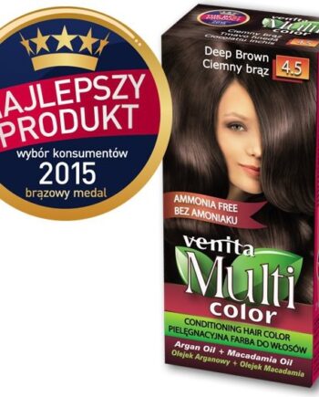 Venita Multicolor Pleje Hårfarve - Mørkebrun 100ml