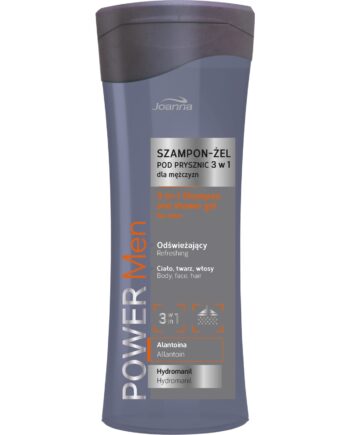Joanna Power Men 3i1 Gel Shampoo 100ml - Black Friday Tilbud