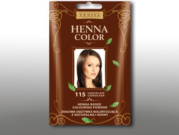 Venita Henna Farvebalsam med Naturlig Henna - Chokolade 25g