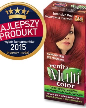 Venita Multicolor Pleje Hårfarve - Intens Rød 100ml
