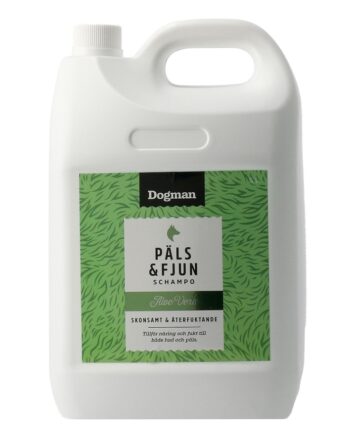 Dogman Pals Fjun Shampoo med Aloe Vera - 5L
