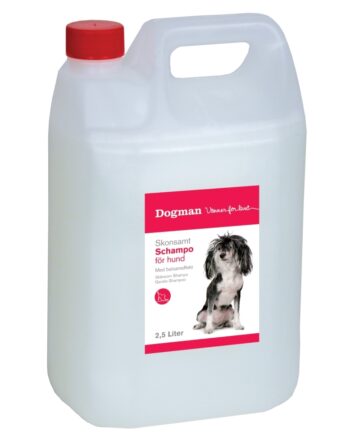 Hundeshampoo – Dogman Prettyhair 2,5 L til sund pels
