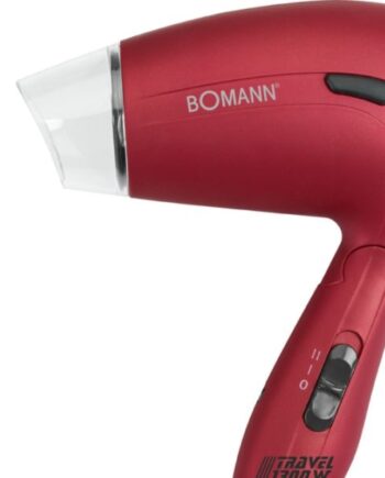 Hårføner Bomann HTD 8005 i Rød – Fantastisk tilbud!